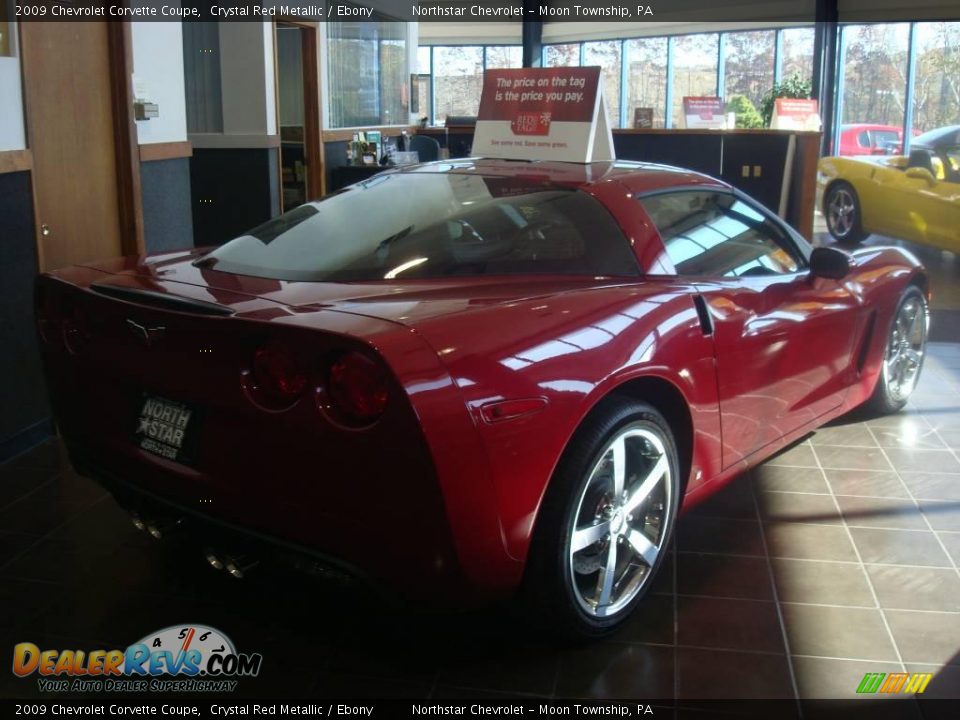 2009 Chevrolet Corvette Coupe Crystal Red Metallic / Ebony Photo #4