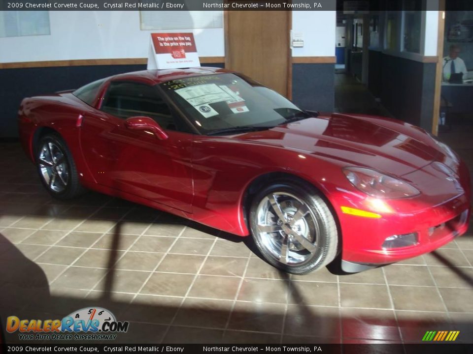 2009 Chevrolet Corvette Coupe Crystal Red Metallic / Ebony Photo #5