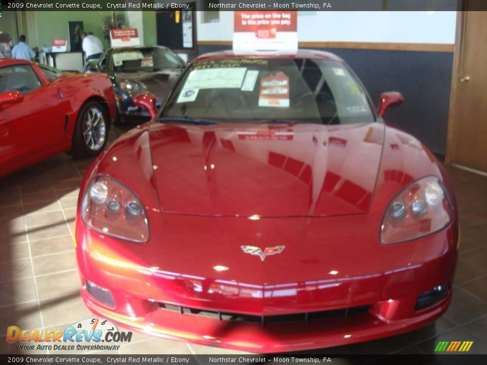 2009 Chevrolet Corvette Coupe Crystal Red Metallic / Ebony Photo #7