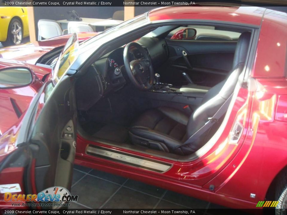 2009 Chevrolet Corvette Coupe Crystal Red Metallic / Ebony Photo #18