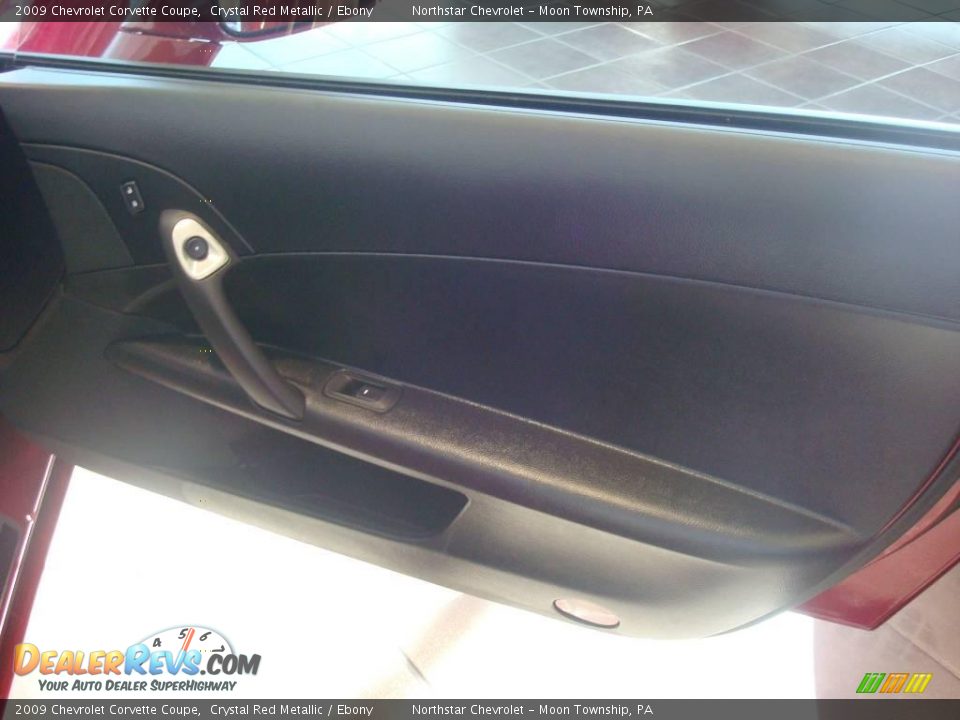 2009 Chevrolet Corvette Coupe Crystal Red Metallic / Ebony Photo #14