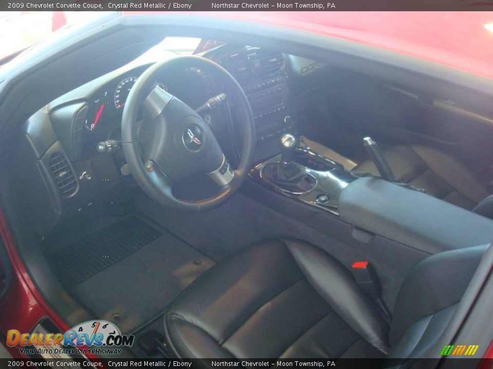 2009 Chevrolet Corvette Coupe Crystal Red Metallic / Ebony Photo #16