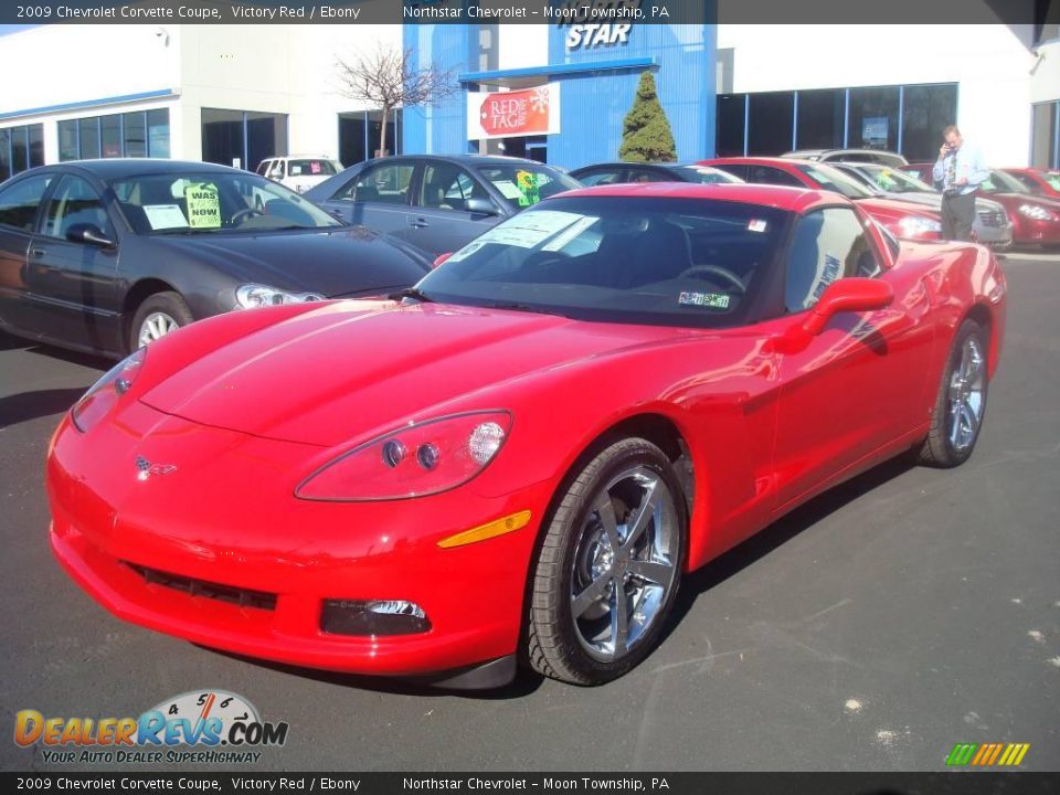 2009 Chevrolet Corvette Coupe Victory Red / Ebony Photo #1