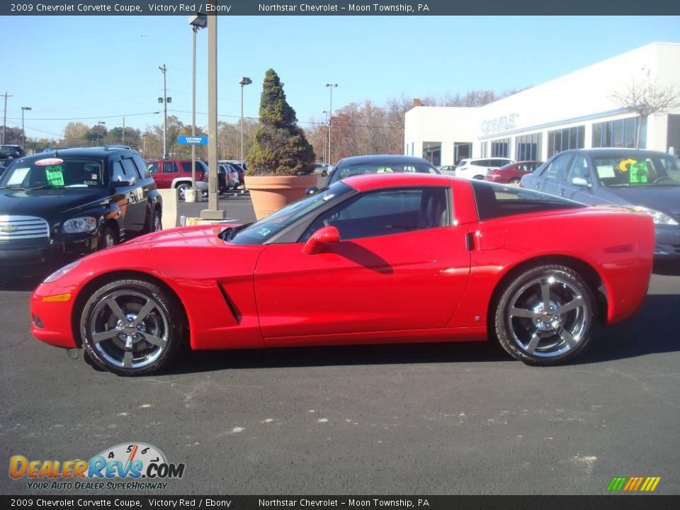 2009 Chevrolet Corvette Coupe Victory Red / Ebony Photo #2
