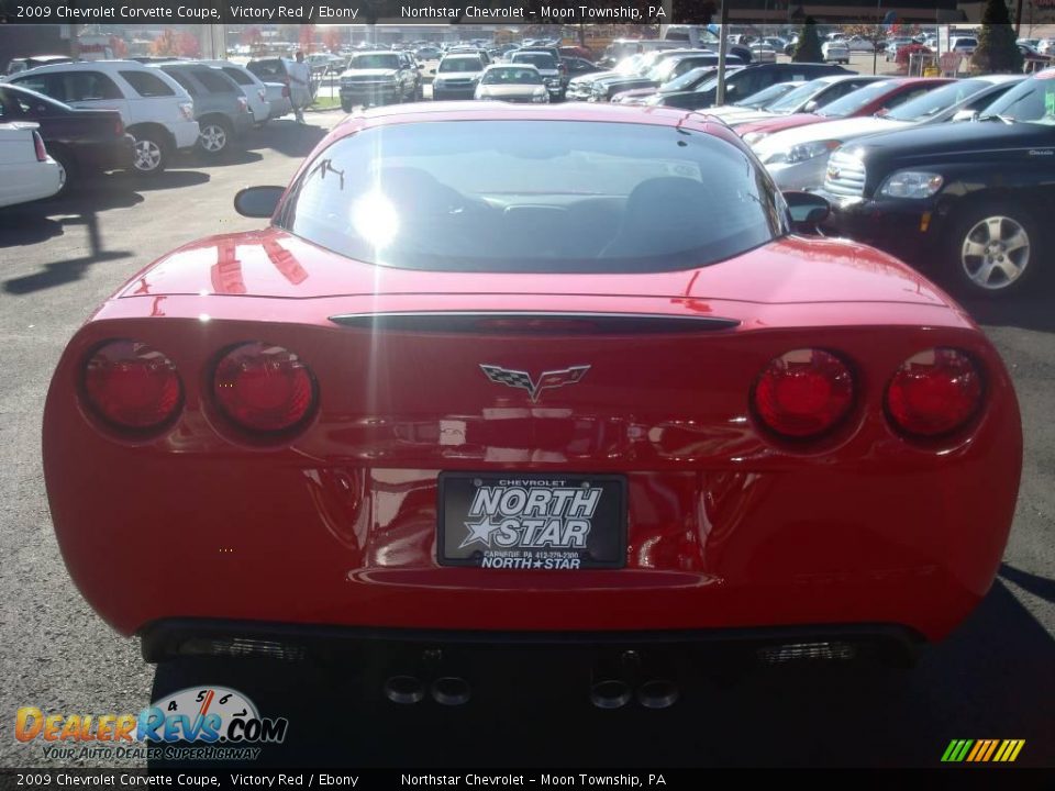 2009 Chevrolet Corvette Coupe Victory Red / Ebony Photo #4