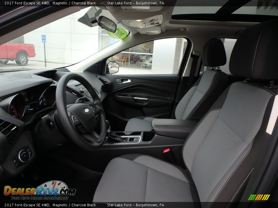2017 Ford Escape SE 4WD Magnetic / Charcoal Black Photo #10