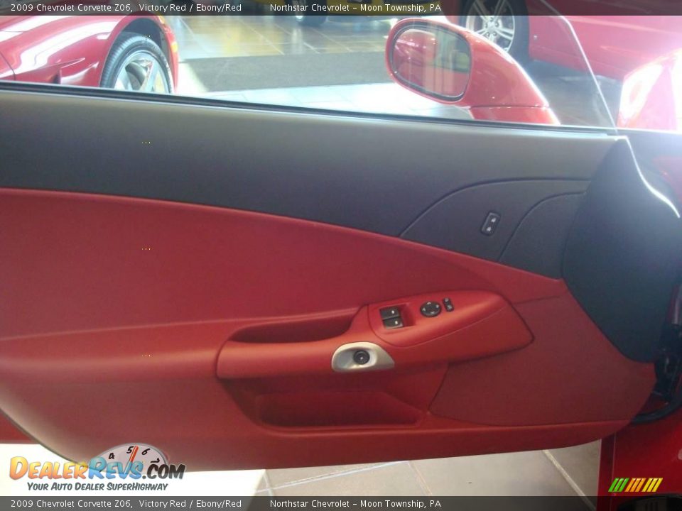 2009 Chevrolet Corvette Z06 Victory Red / Ebony/Red Photo #11