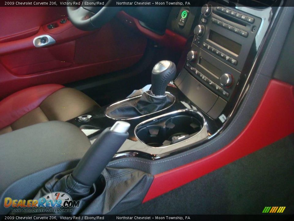 2009 Chevrolet Corvette Z06 Victory Red / Ebony/Red Photo #16