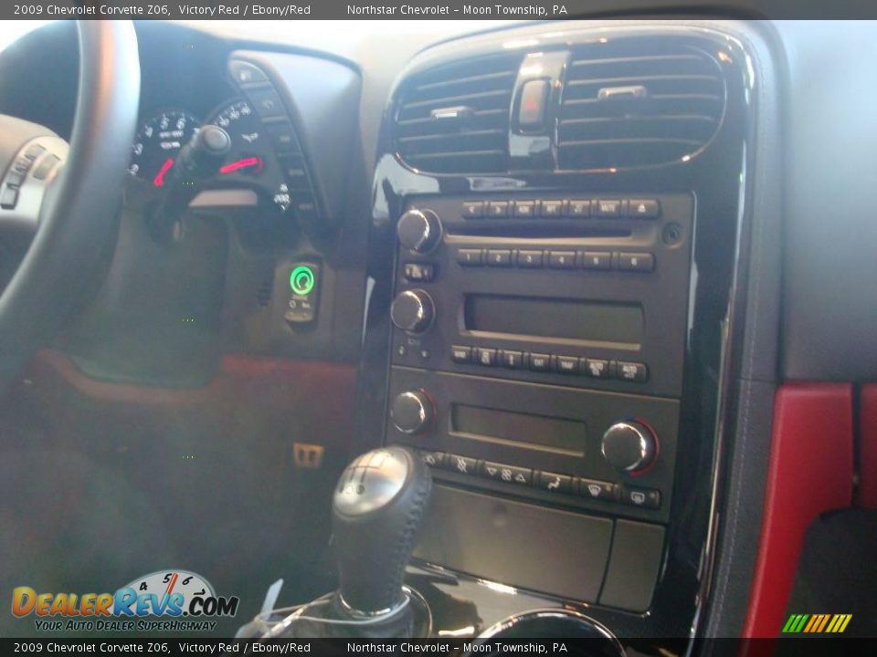 2009 Chevrolet Corvette Z06 Victory Red / Ebony/Red Photo #17