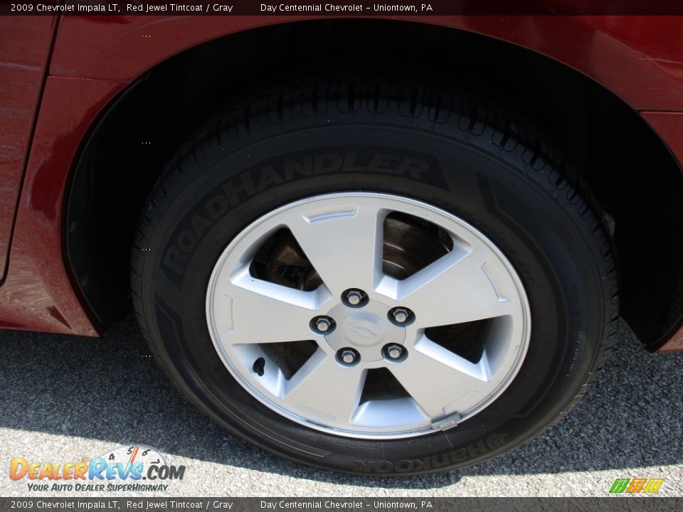 2009 Chevrolet Impala LT Red Jewel Tintcoat / Gray Photo #8
