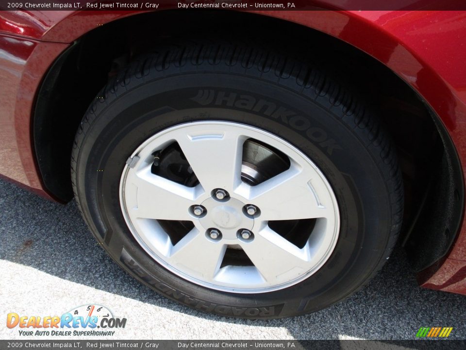 2009 Chevrolet Impala LT Red Jewel Tintcoat / Gray Photo #10