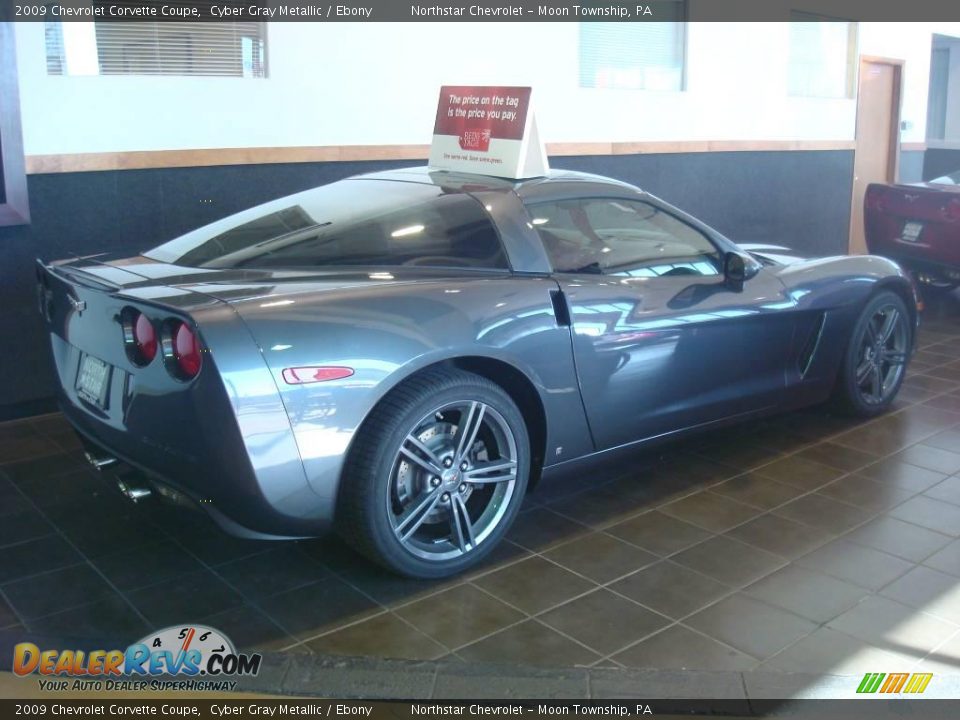 2009 Chevrolet Corvette Coupe Cyber Gray Metallic / Ebony Photo #5