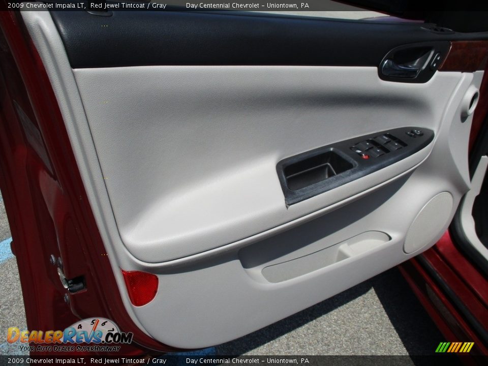 2009 Chevrolet Impala LT Red Jewel Tintcoat / Gray Photo #19