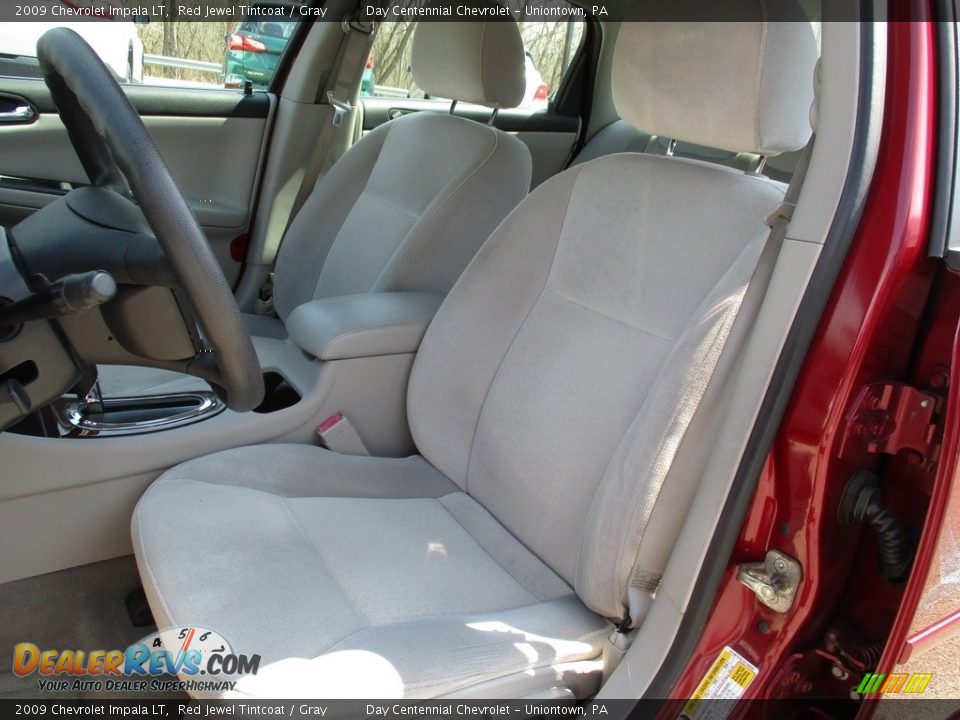 2009 Chevrolet Impala LT Red Jewel Tintcoat / Gray Photo #24