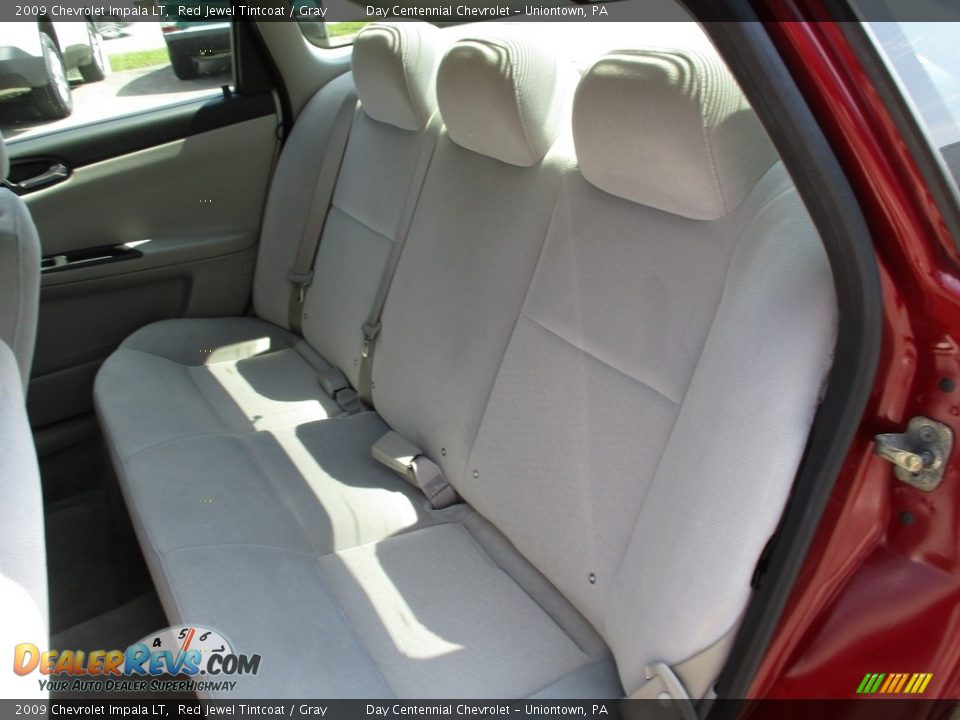 2009 Chevrolet Impala LT Red Jewel Tintcoat / Gray Photo #25