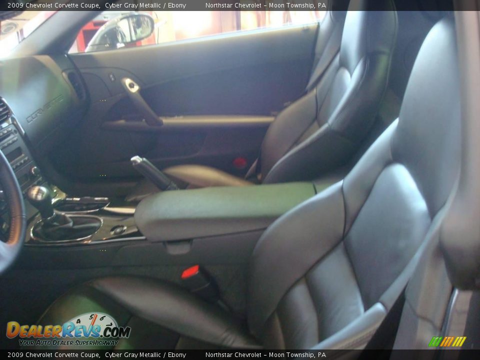 2009 Chevrolet Corvette Coupe Cyber Gray Metallic / Ebony Photo #9
