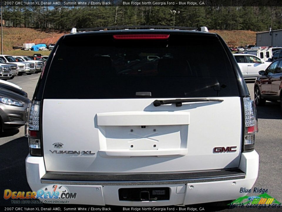 2007 GMC Yukon XL Denali AWD Summit White / Ebony Black Photo #4