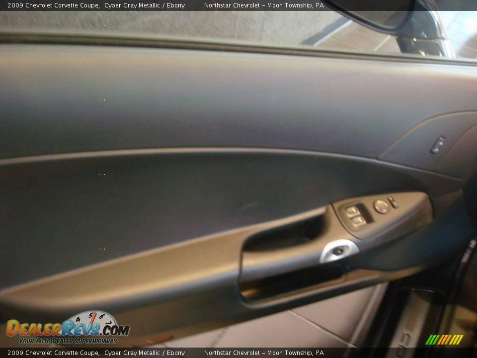 2009 Chevrolet Corvette Coupe Cyber Gray Metallic / Ebony Photo #11