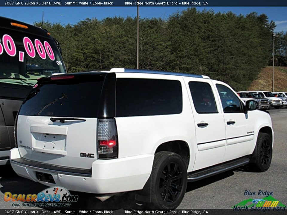 2007 GMC Yukon XL Denali AWD Summit White / Ebony Black Photo #5