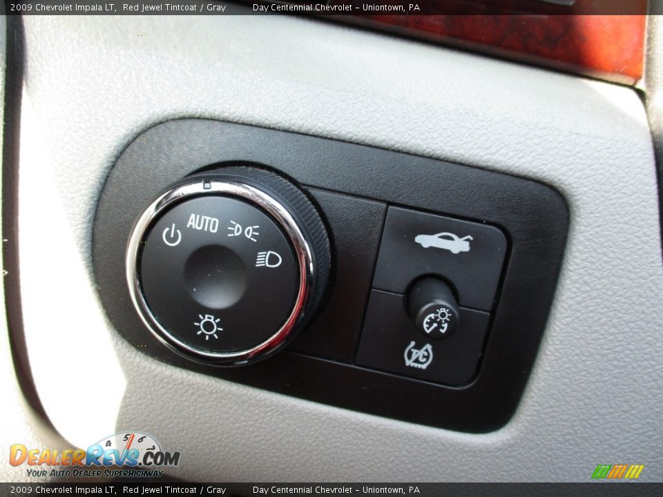 2009 Chevrolet Impala LT Red Jewel Tintcoat / Gray Photo #36