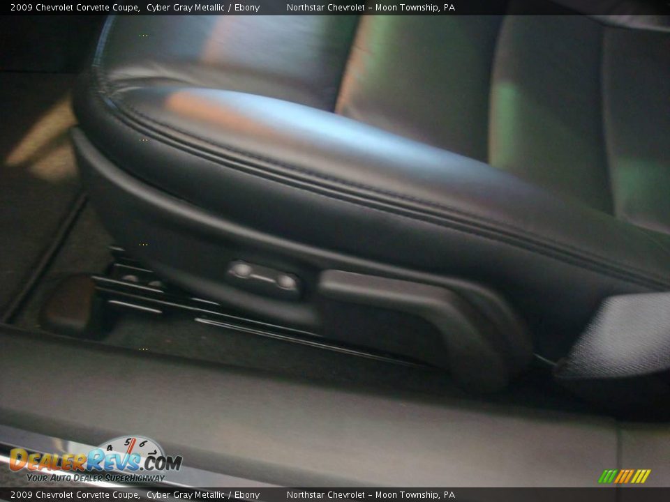 2009 Chevrolet Corvette Coupe Cyber Gray Metallic / Ebony Photo #12