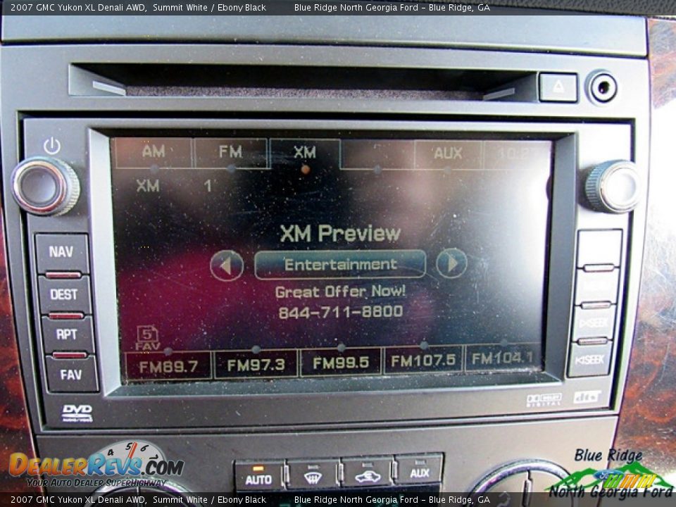 2007 GMC Yukon XL Denali AWD Summit White / Ebony Black Photo #15