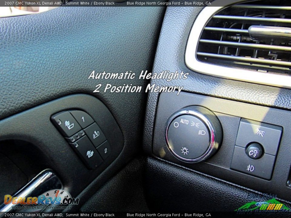 2007 GMC Yukon XL Denali AWD Summit White / Ebony Black Photo #18