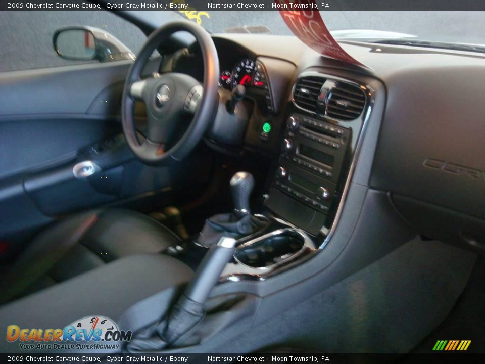 2009 Chevrolet Corvette Coupe Cyber Gray Metallic / Ebony Photo #16