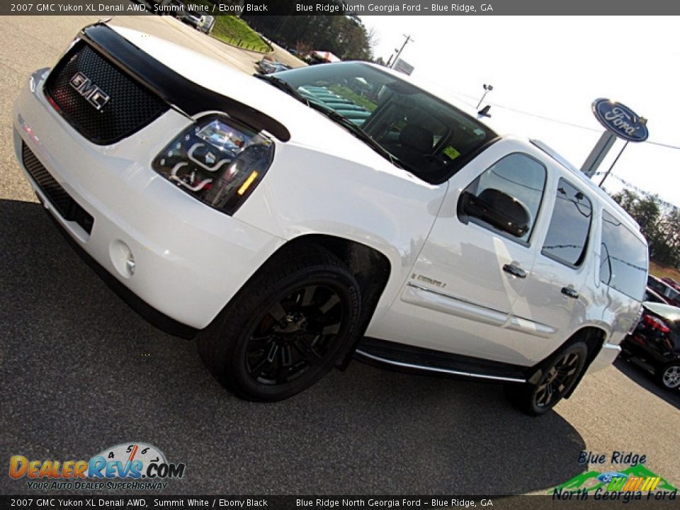 2007 GMC Yukon XL Denali AWD Summit White / Ebony Black Photo #29