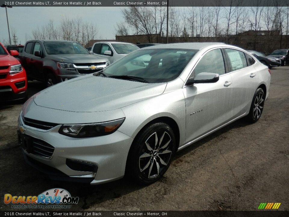 2018 Chevrolet Malibu LT Silver Ice Metallic / Jet Black Photo #1