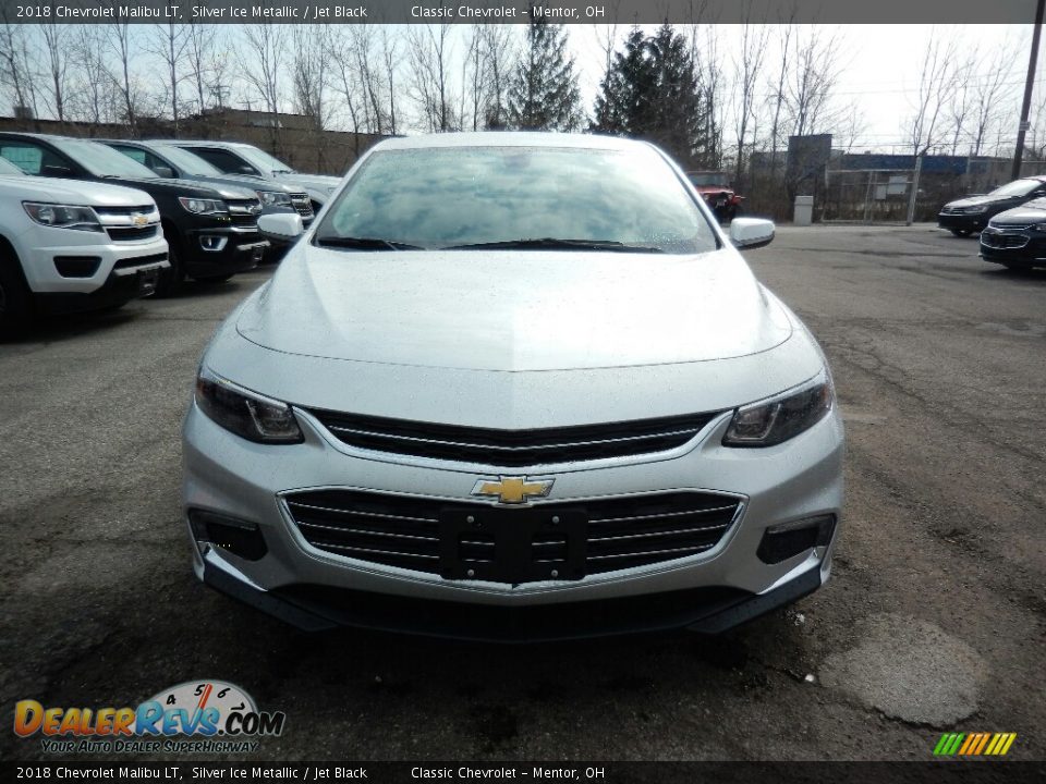 2018 Chevrolet Malibu LT Silver Ice Metallic / Jet Black Photo #2