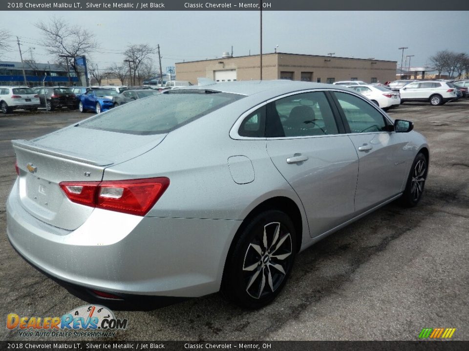 2018 Chevrolet Malibu LT Silver Ice Metallic / Jet Black Photo #4