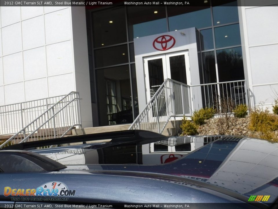 2012 GMC Terrain SLT AWD Steel Blue Metallic / Light Titanium Photo #5