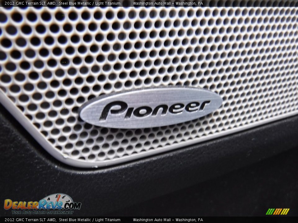 2012 GMC Terrain SLT AWD Steel Blue Metallic / Light Titanium Photo #16