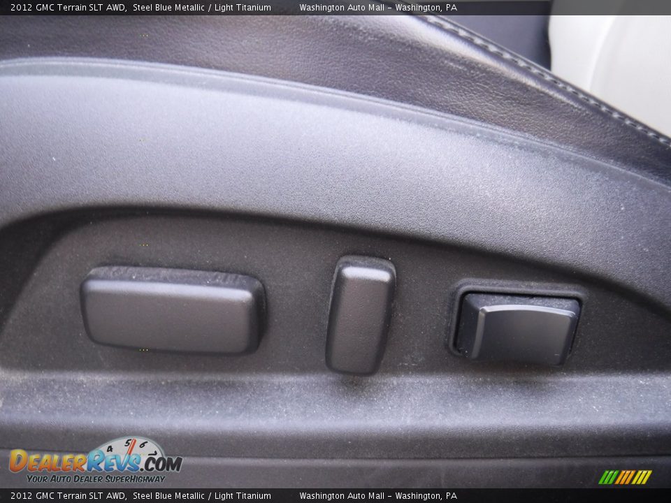 2012 GMC Terrain SLT AWD Steel Blue Metallic / Light Titanium Photo #18