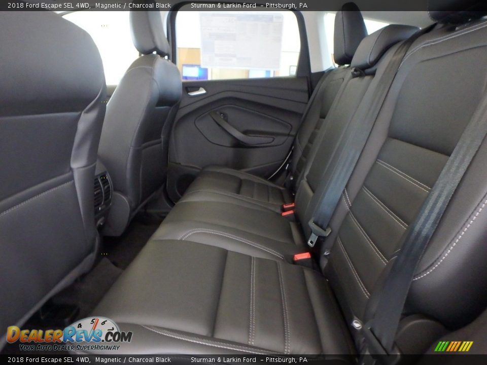 2018 Ford Escape SEL 4WD Magnetic / Charcoal Black Photo #7