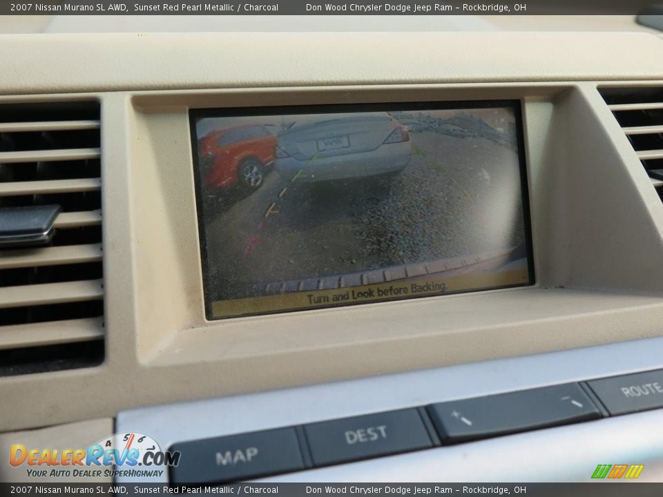 2007 Nissan Murano SL AWD Sunset Red Pearl Metallic / Charcoal Photo #5