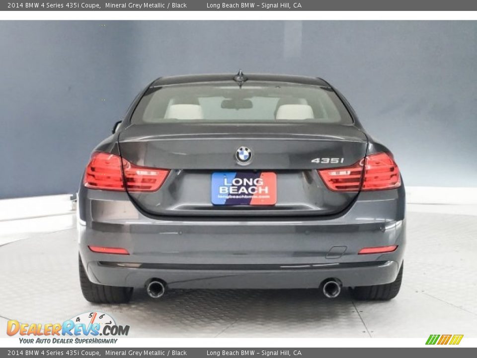 2014 BMW 4 Series 435i Coupe Mineral Grey Metallic / Black Photo #3