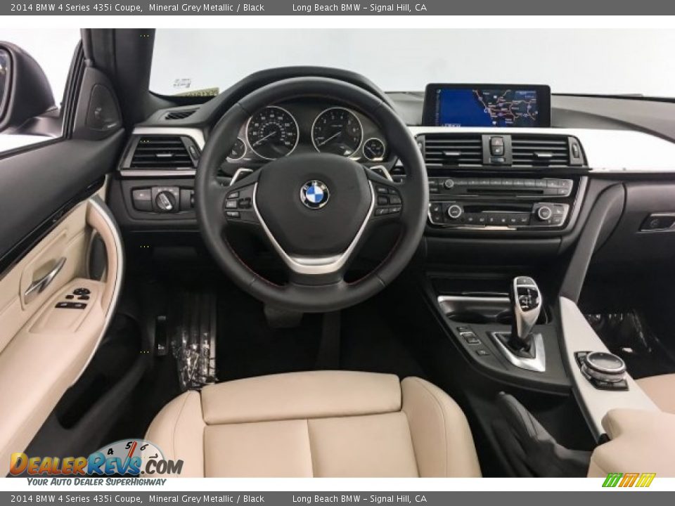 2014 BMW 4 Series 435i Coupe Mineral Grey Metallic / Black Photo #4