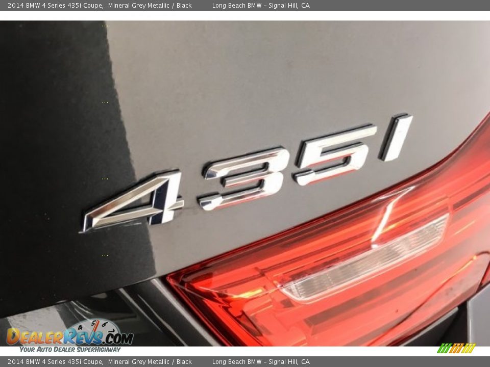2014 BMW 4 Series 435i Coupe Mineral Grey Metallic / Black Photo #7