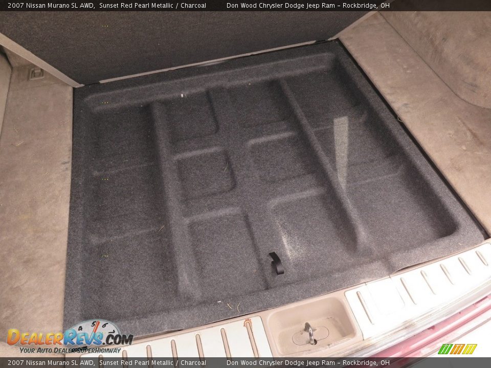 2007 Nissan Murano SL AWD Sunset Red Pearl Metallic / Charcoal Photo #32
