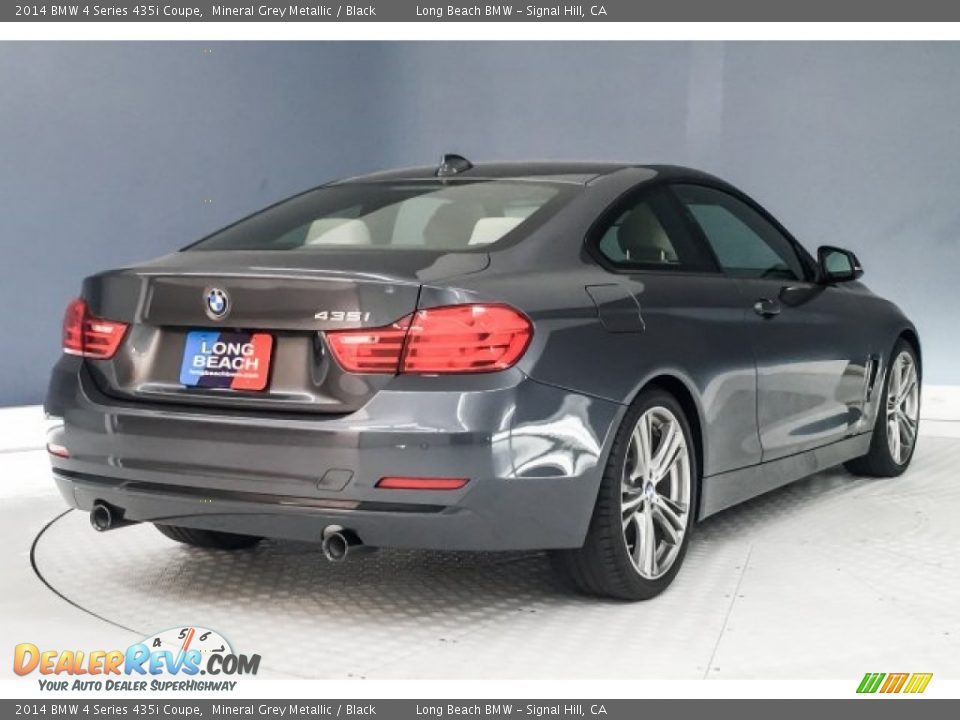 2014 BMW 4 Series 435i Coupe Mineral Grey Metallic / Black Photo #15