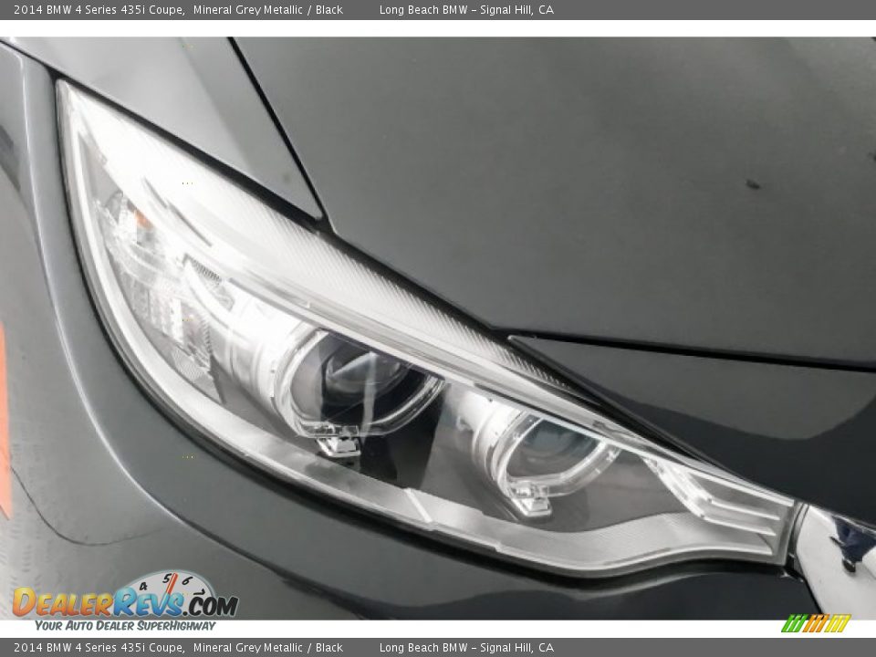 2014 BMW 4 Series 435i Coupe Mineral Grey Metallic / Black Photo #29