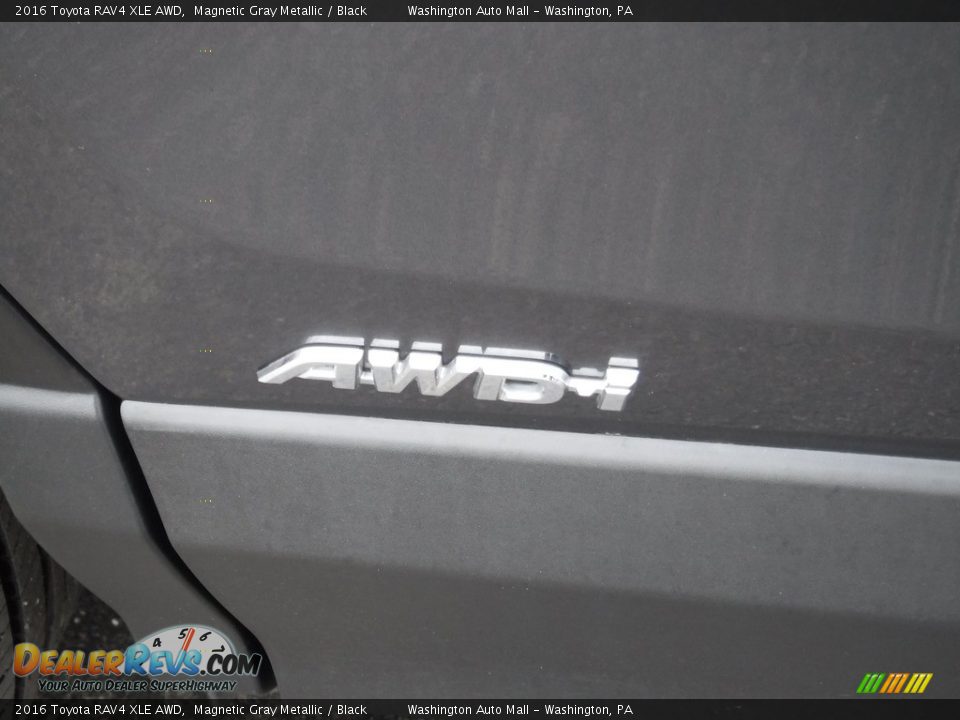 2016 Toyota RAV4 XLE AWD Magnetic Gray Metallic / Black Photo #5