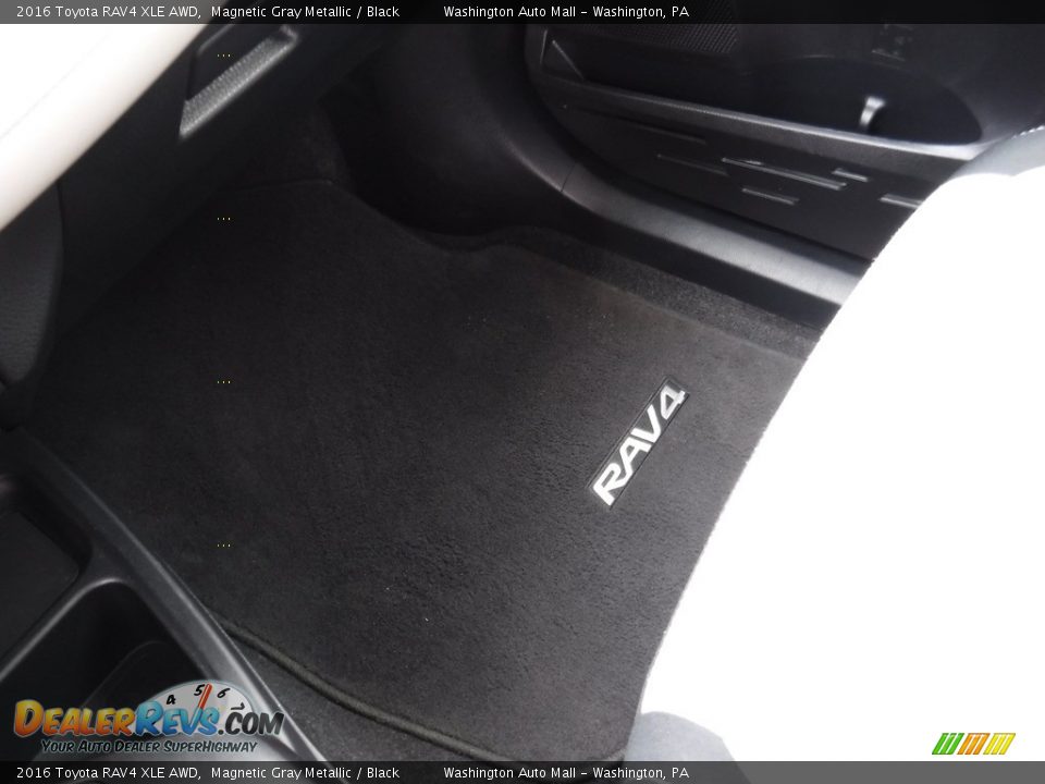 2016 Toyota RAV4 XLE AWD Magnetic Gray Metallic / Black Photo #20