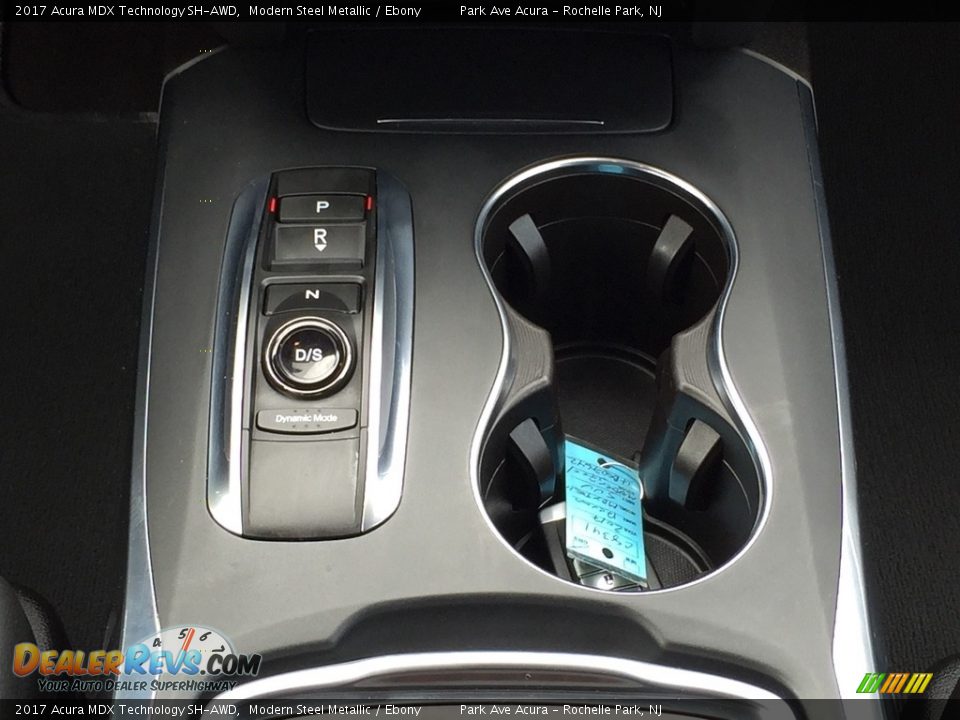 2017 Acura MDX Technology SH-AWD Modern Steel Metallic / Ebony Photo #17