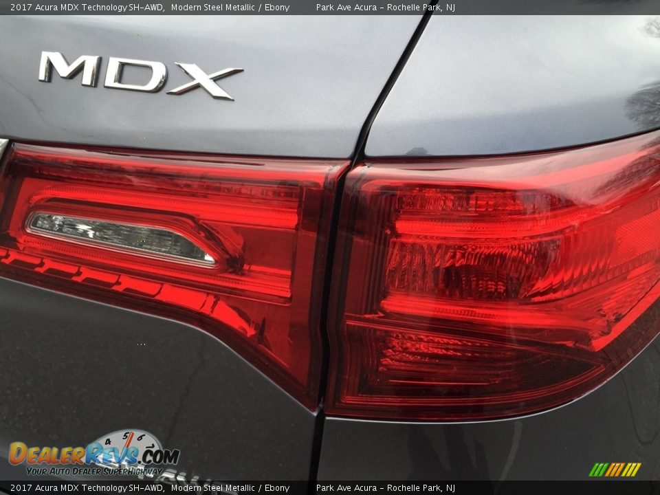 2017 Acura MDX Technology SH-AWD Modern Steel Metallic / Ebony Photo #23