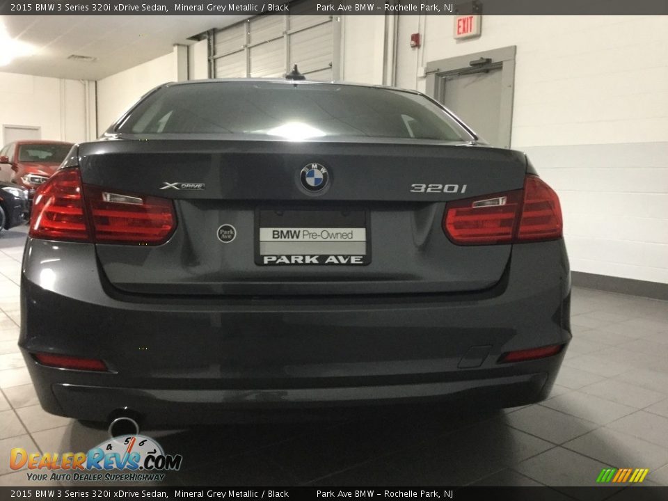 2015 BMW 3 Series 320i xDrive Sedan Mineral Grey Metallic / Black Photo #4