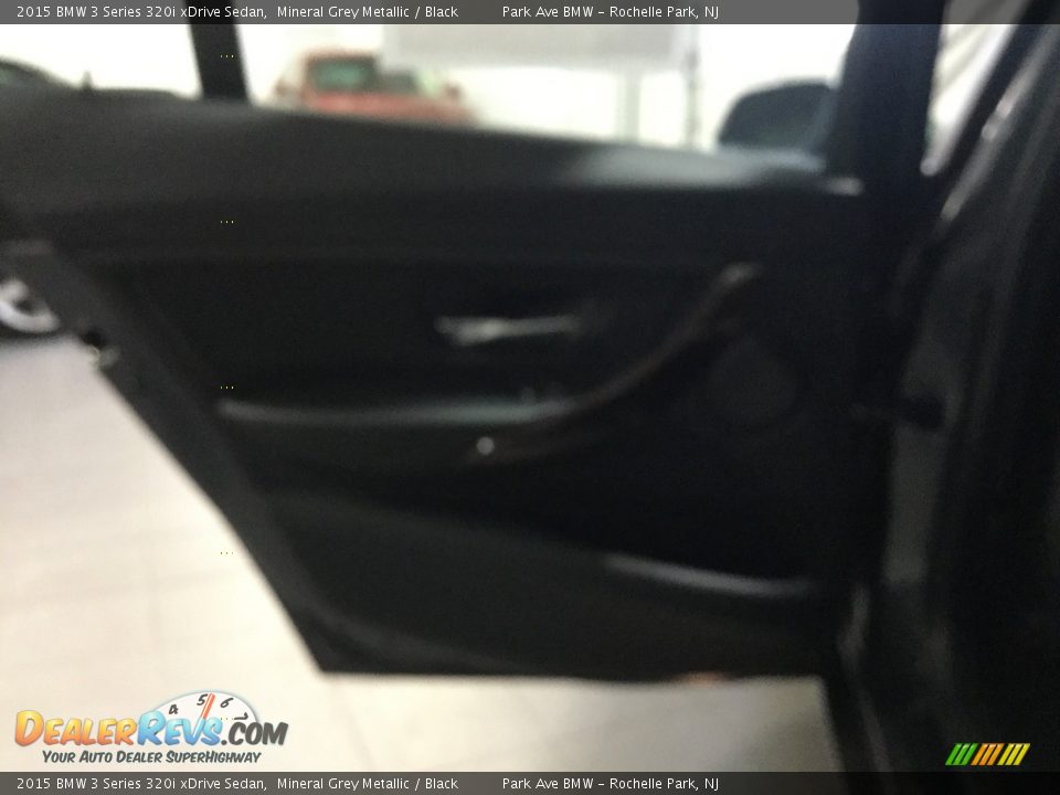 2015 BMW 3 Series 320i xDrive Sedan Mineral Grey Metallic / Black Photo #12