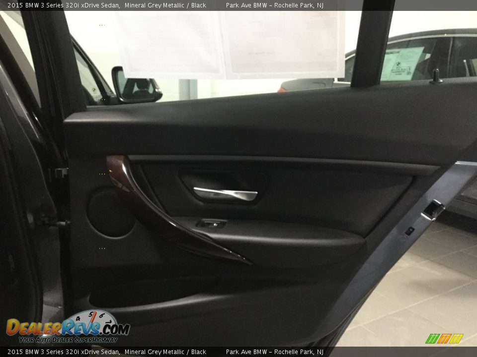2015 BMW 3 Series 320i xDrive Sedan Mineral Grey Metallic / Black Photo #18
